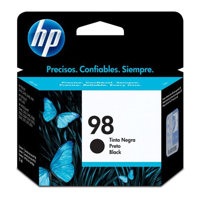 HP - Cartucho de tinta HP 98 negra Original (C9364WL)