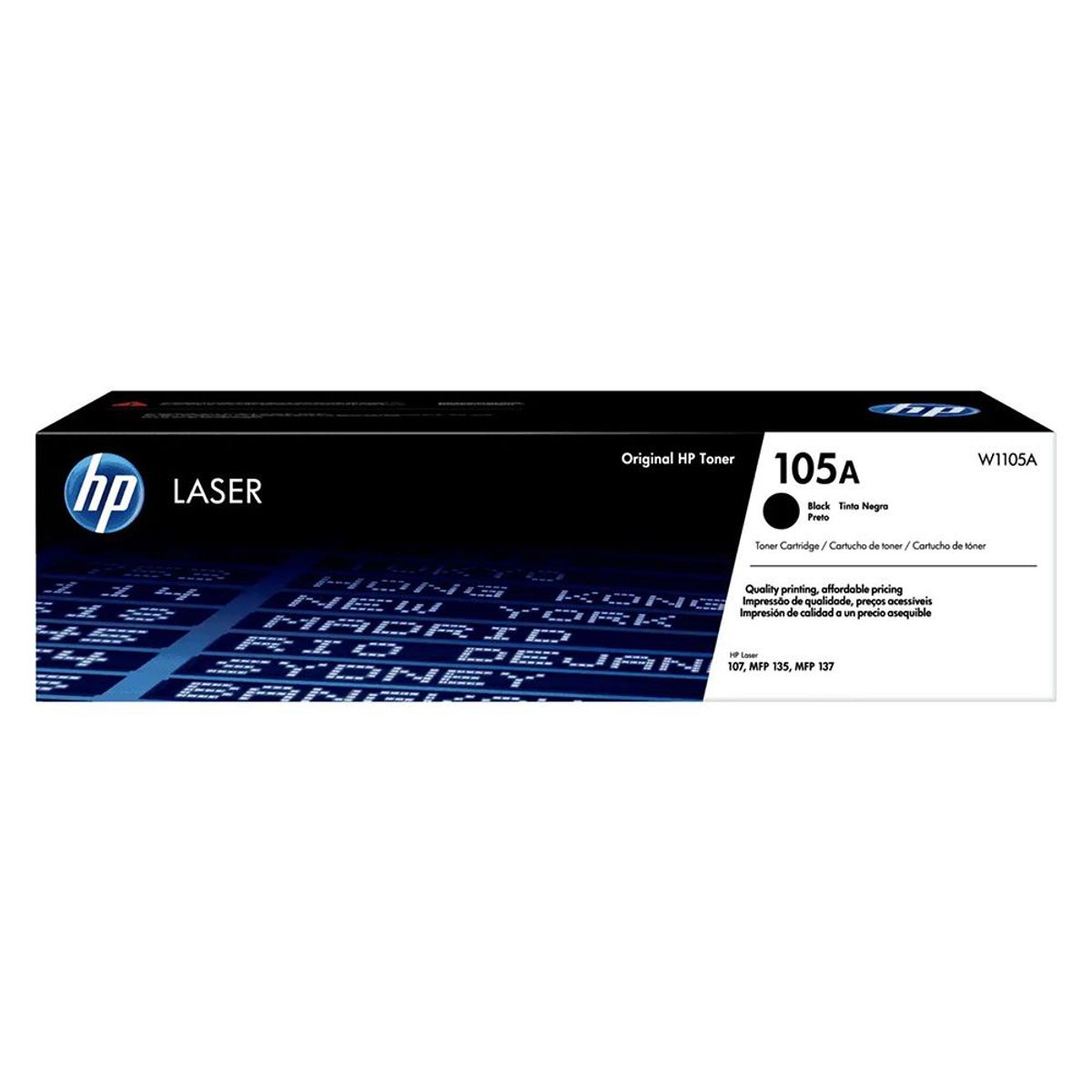 HP - Cartucho de Tóner HP 105A Negro LaserJet Original