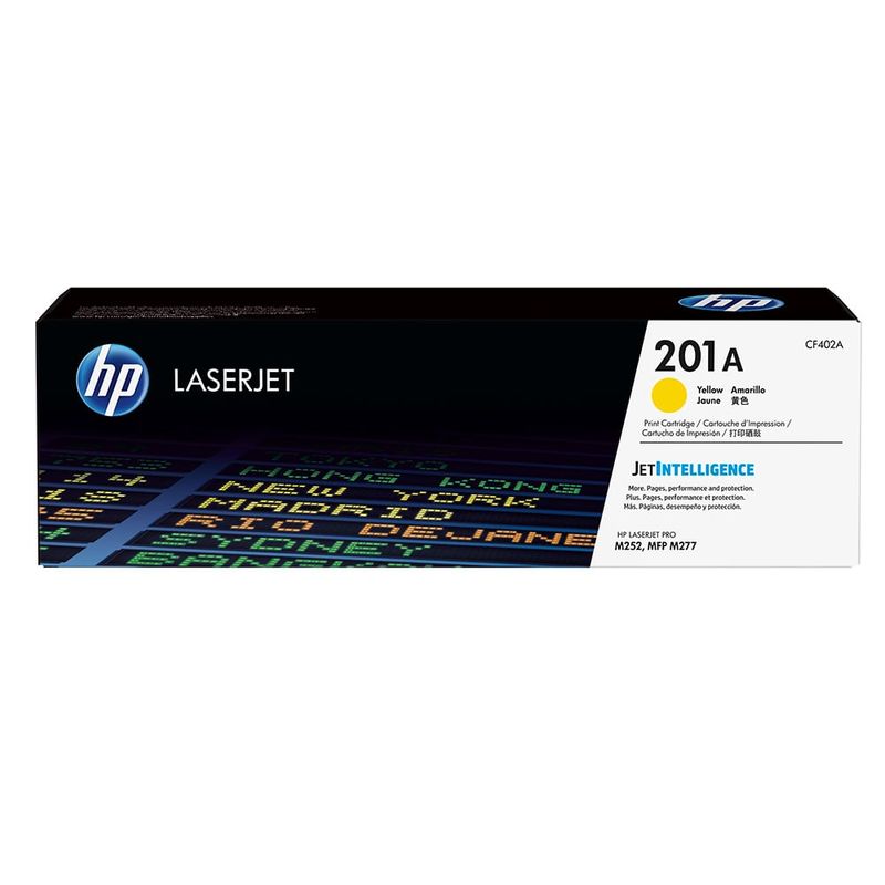 HP - Cartucho de Tóner HP 201A Amarillo Laserjet Original CF402A
