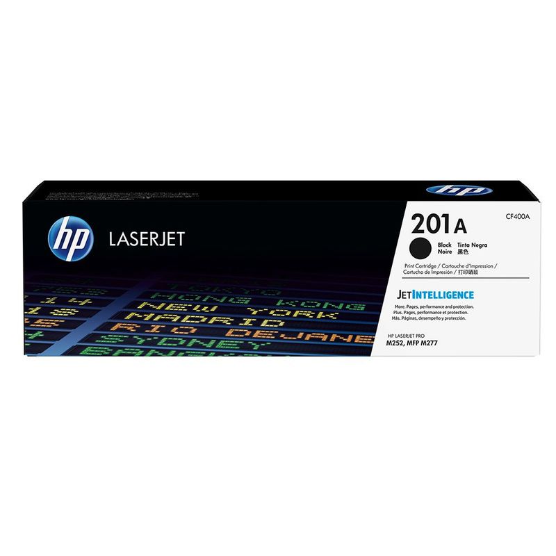 HP - Cartucho de Tóner HP 201A Negro Laserjet Original CF400A
