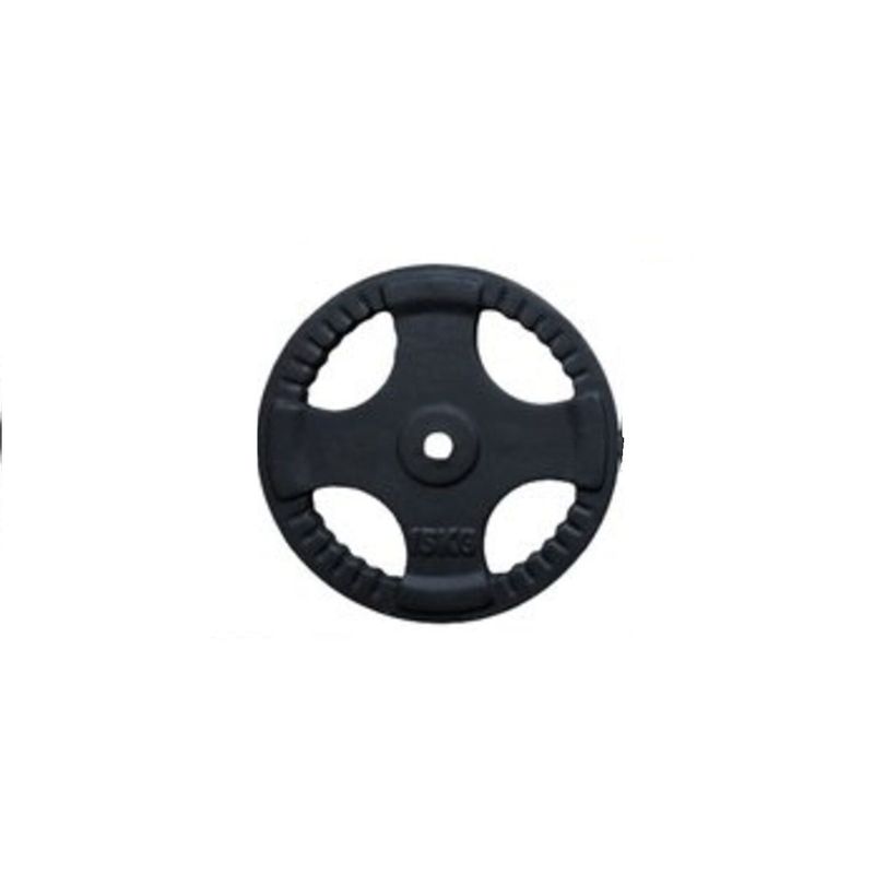 GENERICO - Disco Pesa Para Barra  Volante Unidad 15 Kg  Total 15 Kg