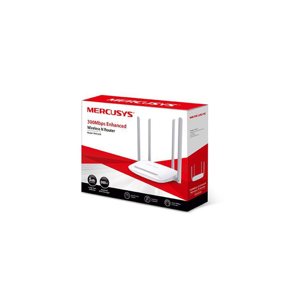 TP LINK - Mercusys mw325r router inalámbrico n mejorado de 300mbps
