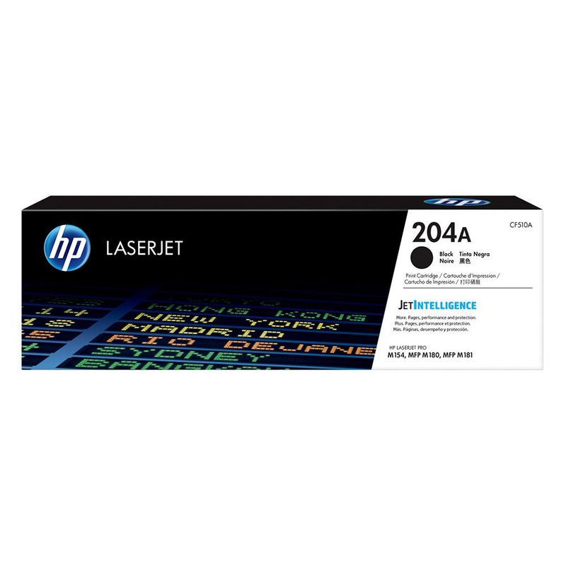 HP - Cartucho de Tóner HP 204A Negro Laserjet Original CF510A