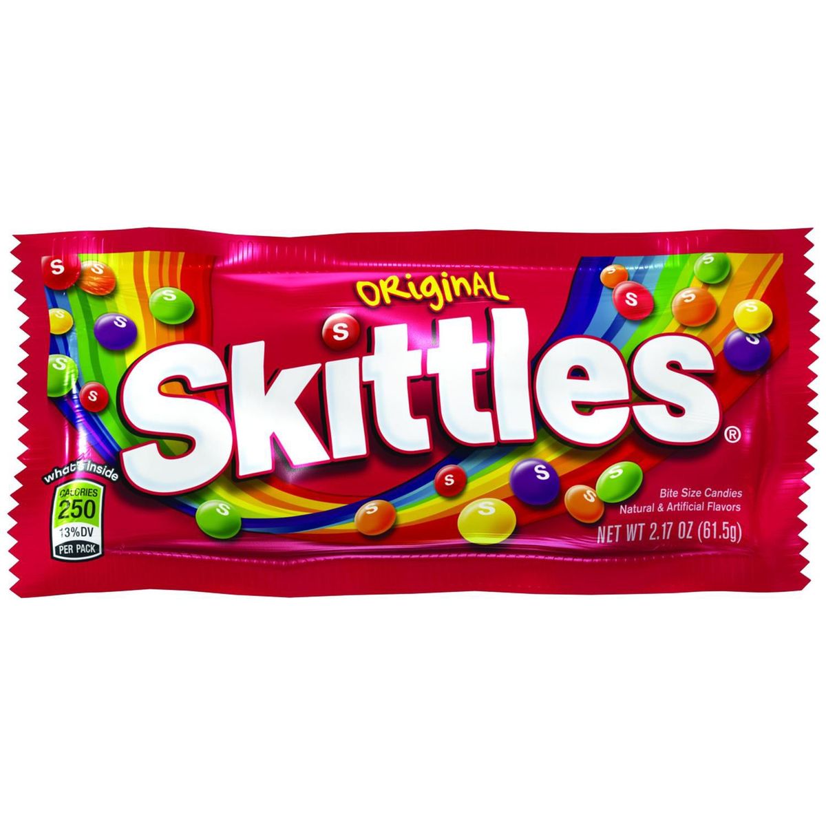 SKITTLES - Skittles dulces de frutas 61.5 g
