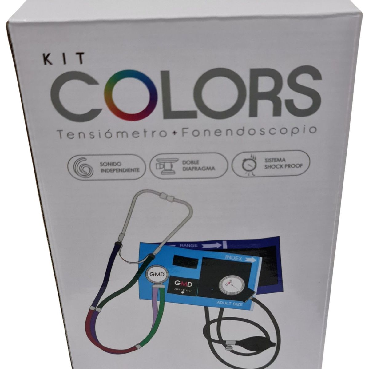 GMD - Kit tensiómetro y fonendoscopio rappaport con estuche  vino