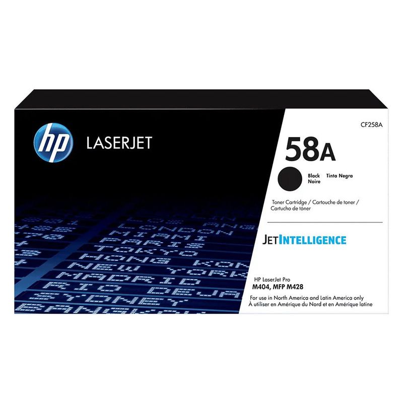 HP - Cartucho de Tóner HP 58A Negro LaserJet Original