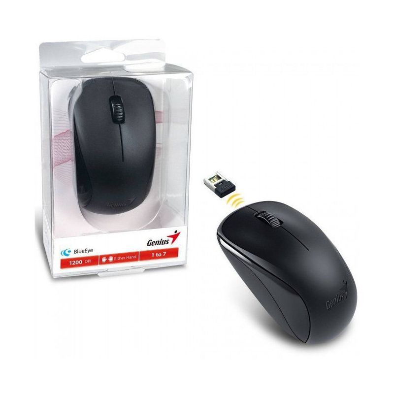GENIUS - Mouse genius nx-7000 inalambrico negro
