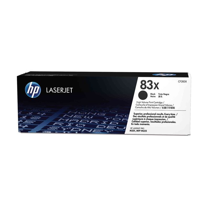 HP - Cartucho de Tóner HP 83X Negro Alto rendimiento LaserJet Original