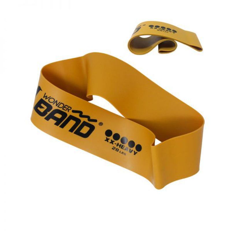WONDER SPORT - Bandas elasticas loop para piernas wonder DORADA