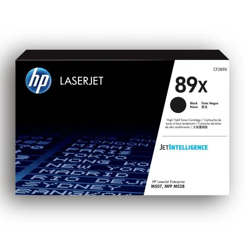 HP - Cartucho de tóner original LaserJet HP 89X negro de alta capacidad