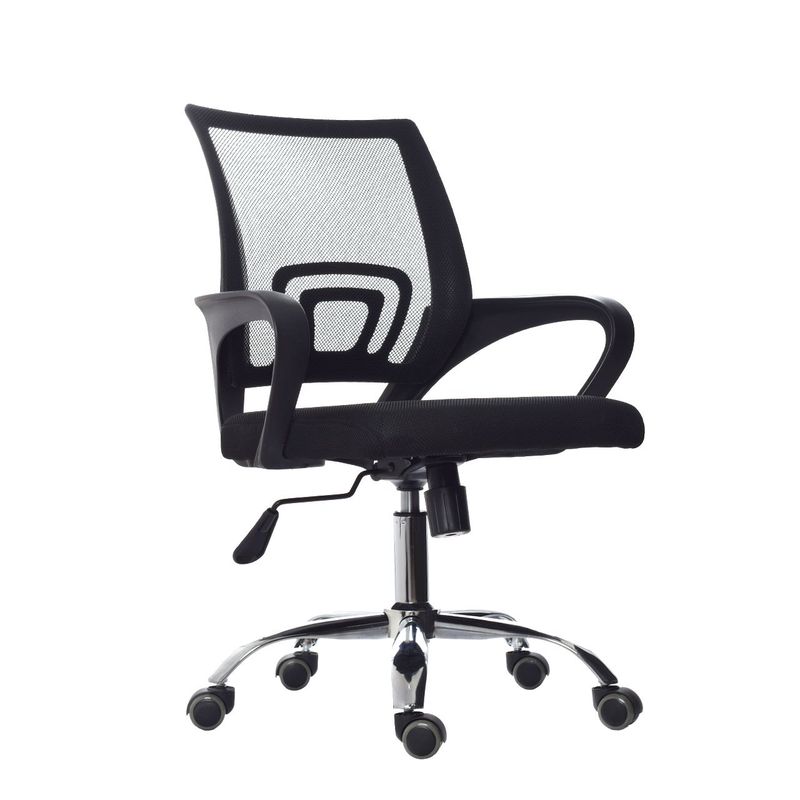 BONNO - Set X 2 Und Silla Giratoria Atlantis Xj Negra