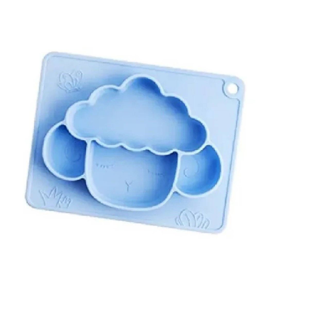 MUNDO BEBE - Plato silicona en forma de oveja para tu bebe