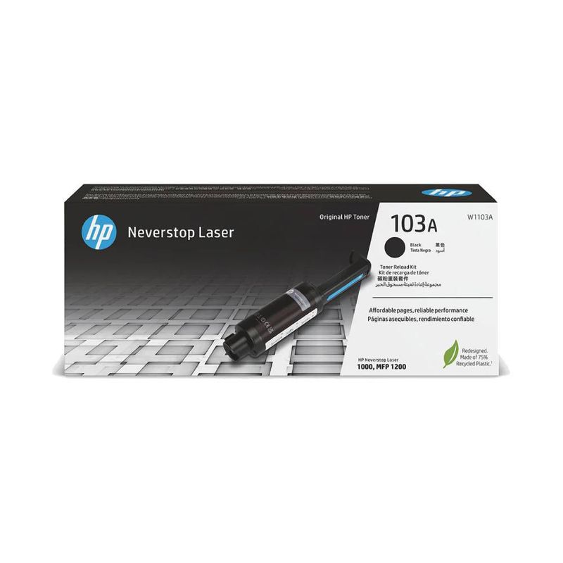 HP - Kit de Recarga de Tóner HP Neverstop Laser 103A Negro Original