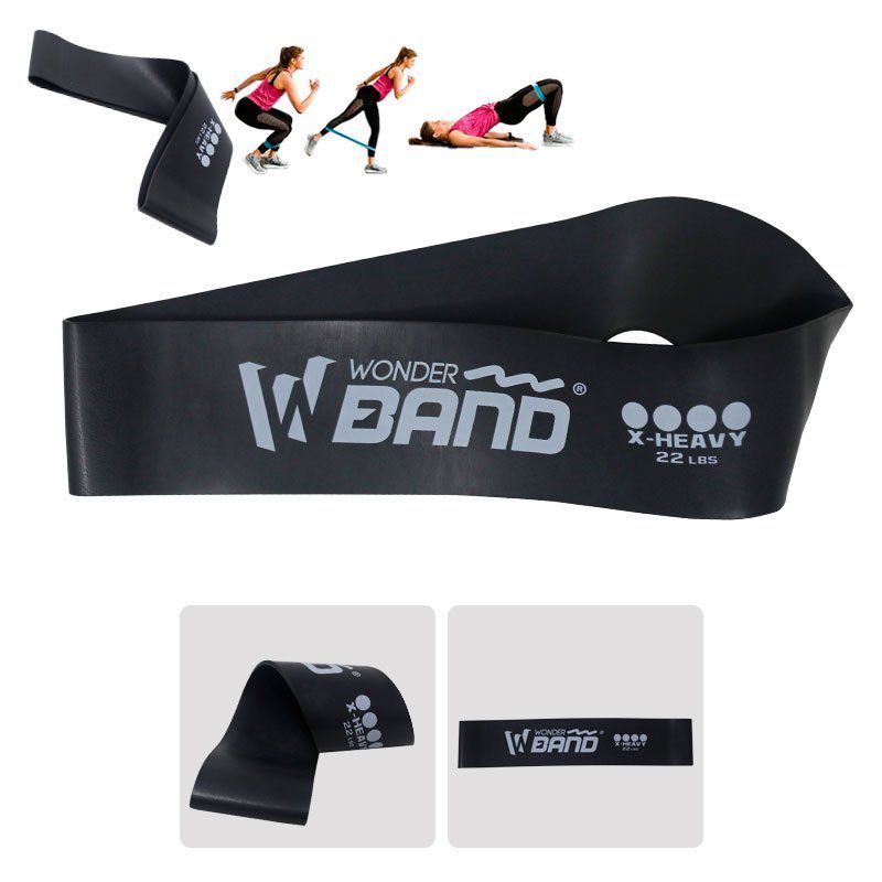 WONDER SPORT - BANDA ELASTICA LOOP WONDER 22LBS NEGRO
