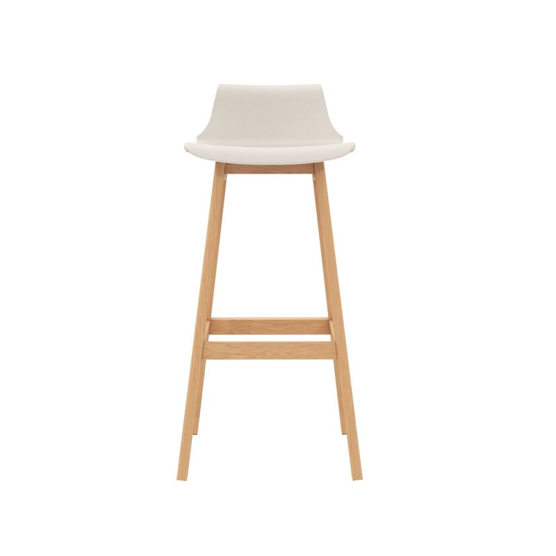 BONNO - Set X 3 Und Banco Para Bar Wood Gris Bonno