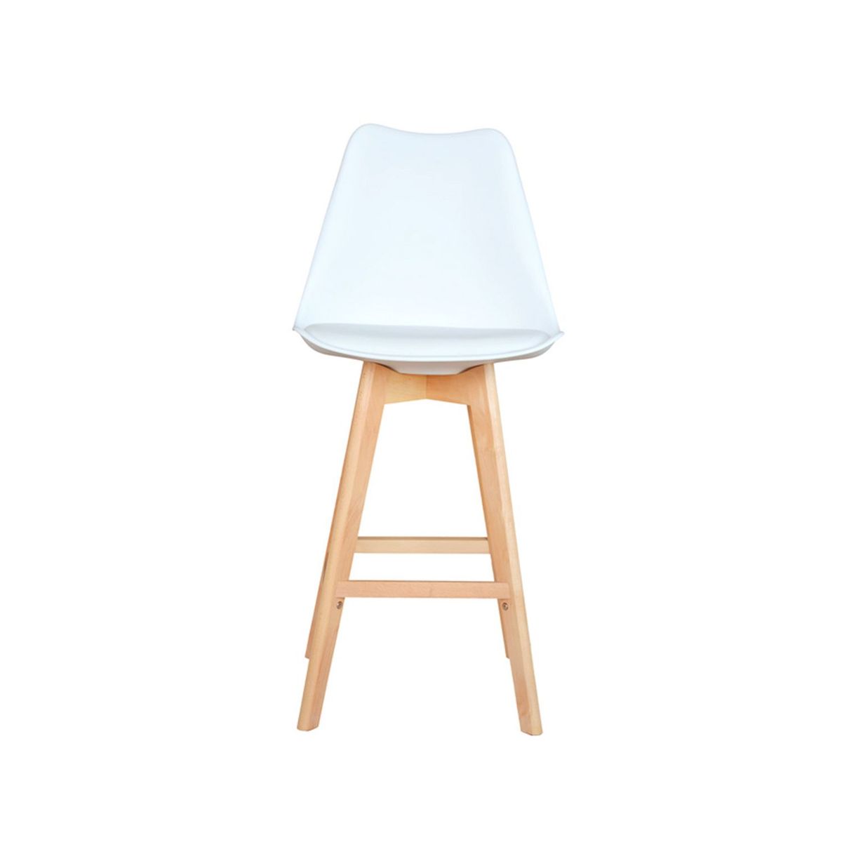 BONNO - Set X 3 Und Banco Para Bar Ema Blanco Bonno