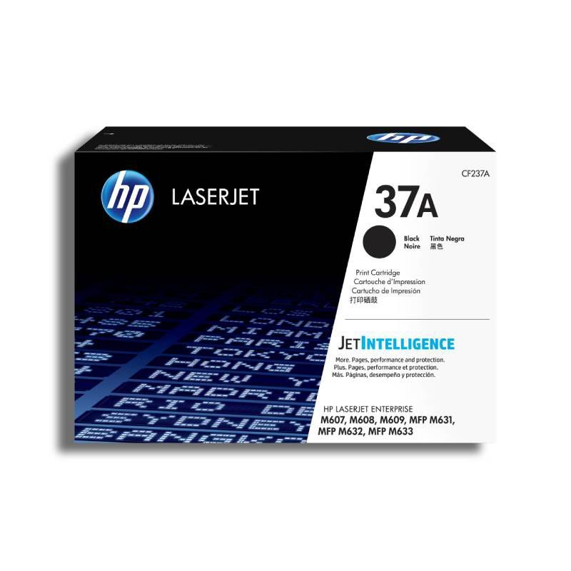 HP - Tóner HP 37A Negro Laserjet Original CF237A