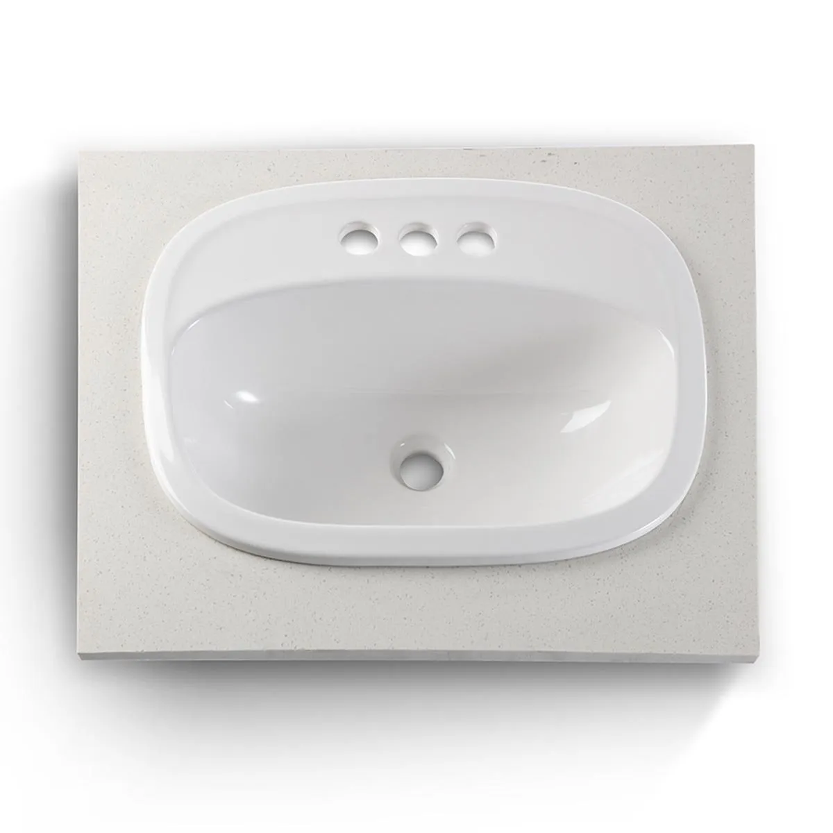 CORONA - Lavamanos Corona Cascade Sobreponer Blanco