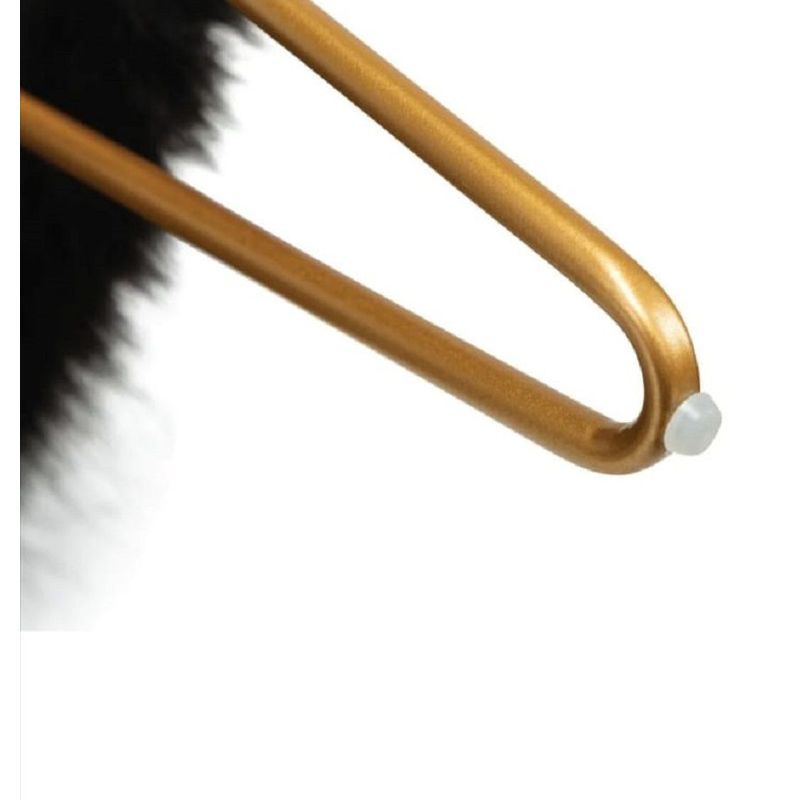 BANZAY - Silla Puff Tocador para Maquillaje - Negro