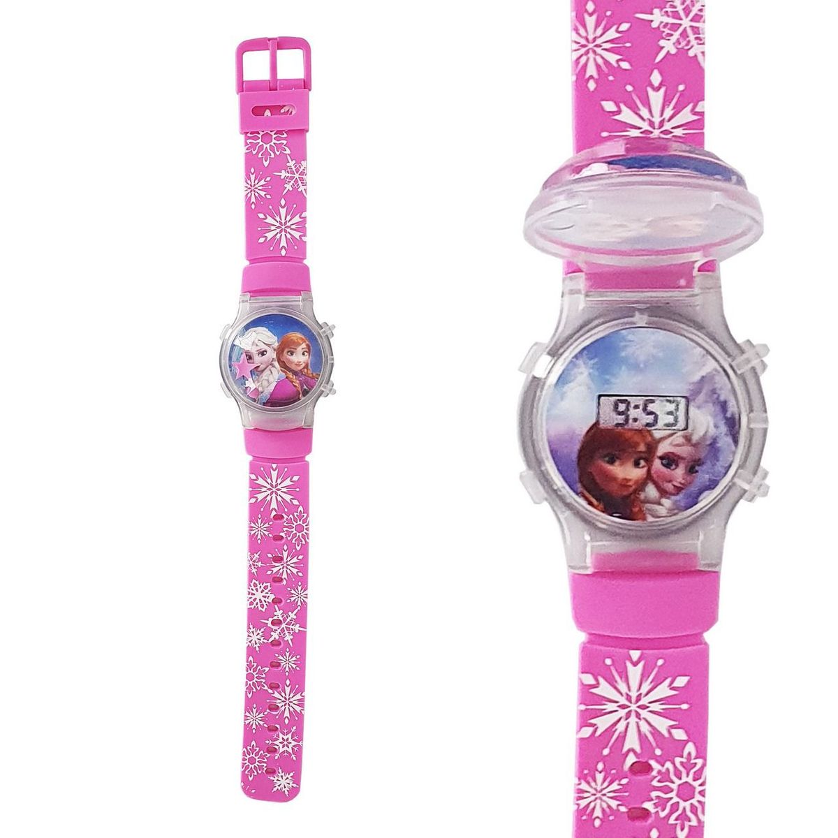 DAYOSHOP - Reloj Niños Digital Luces Tapa Infantil Niños Niñas