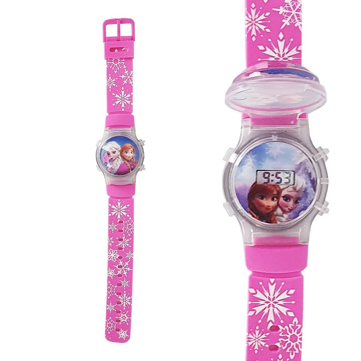 DAYOSHOP - Reloj Niños Digital Luces Tapa Infantil Niños Niñas
