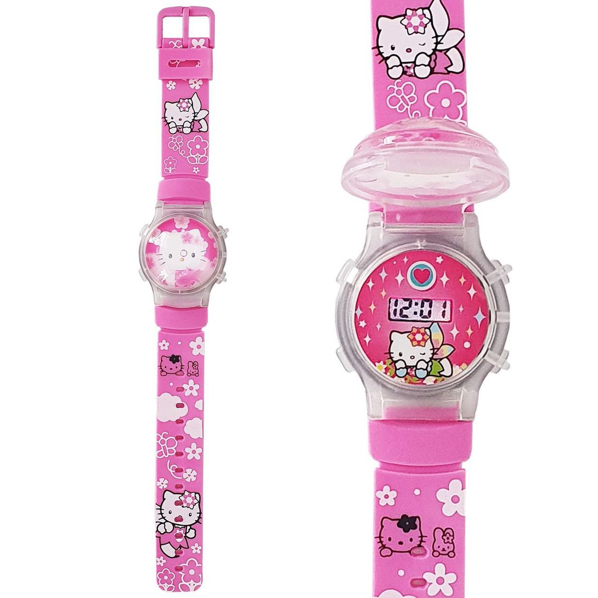 DAYOSHOP - Reloj Niños Digital Luces Tapa Infantil Niños Niñas