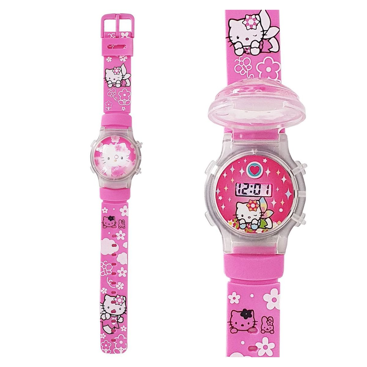 DAYOSHOP - Reloj Niños Digital Luces Tapa Infantil Niños Niñas