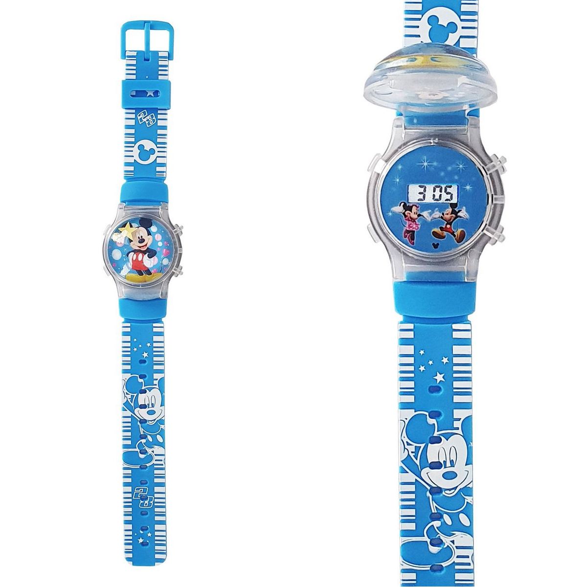 DAYOSHOP - Reloj Niños Digital Luces Tapa Infantil Niños Niñas