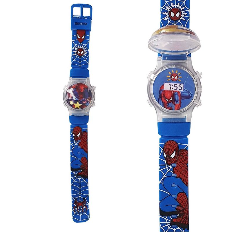 DAYOSHOP - Reloj Niños Digital Luces Tapa Infantil Niños Niñas.