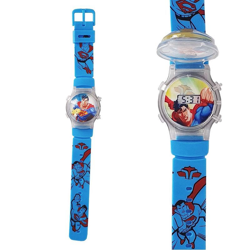 DAYOSHOP - Reloj Niños Digital Luces Tapa Infantil Niños Niñas