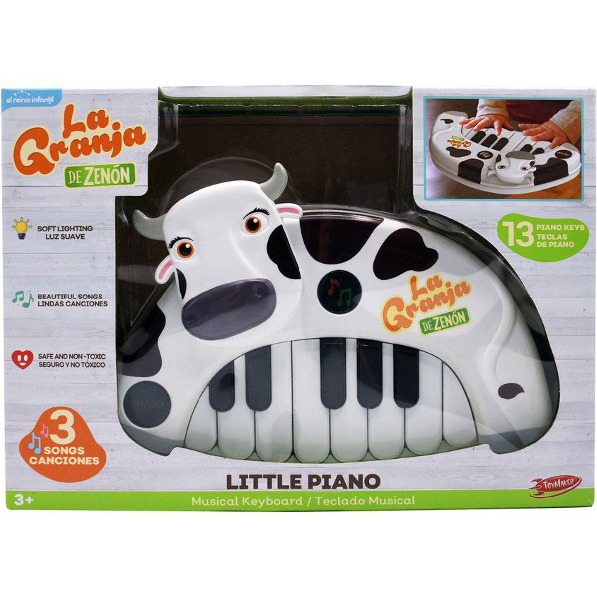 TOY LOGIC - Piano Musical La Vaca Lola