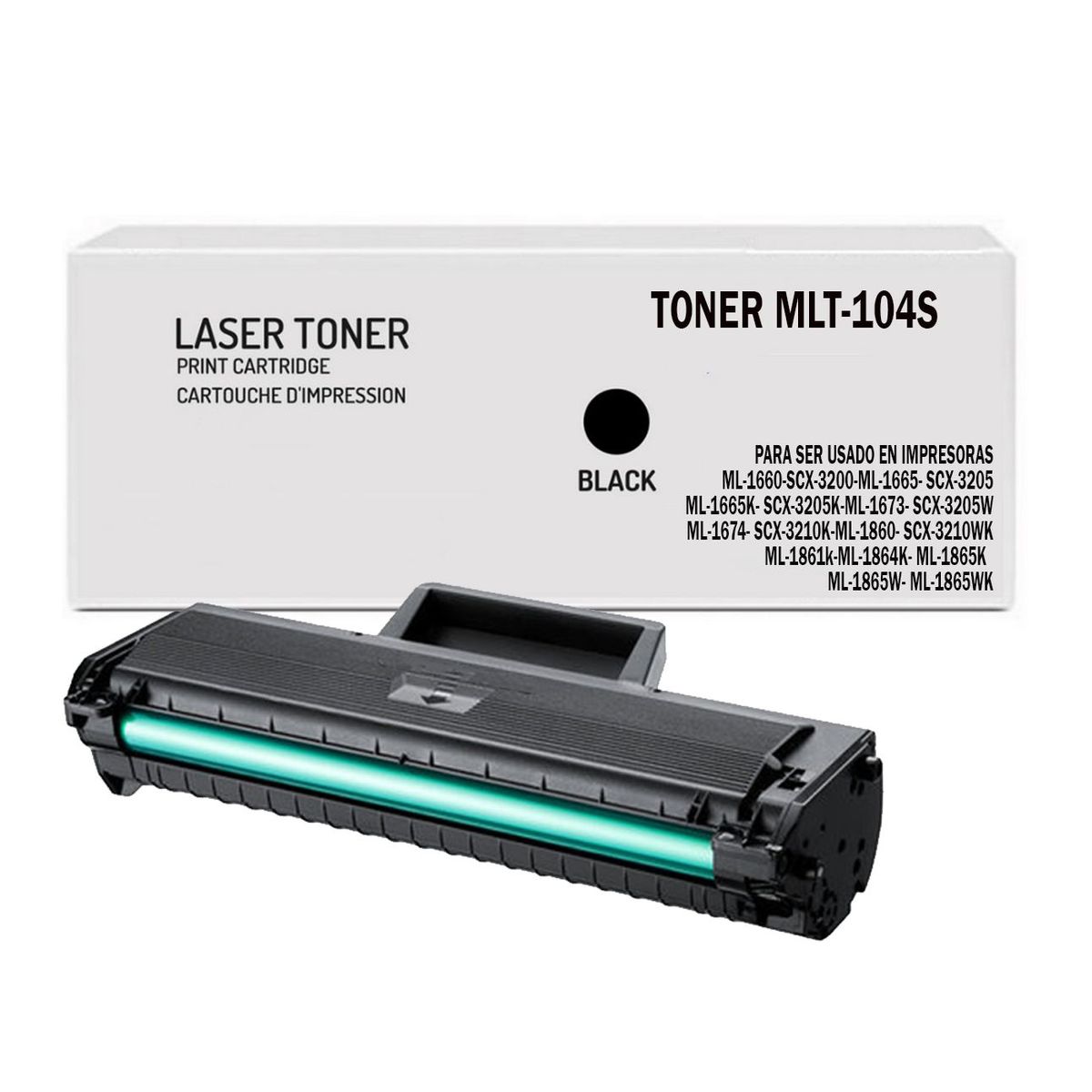 GENERICO - Toner Compatible MLT-104S Negro Impr ML-1660 ML-1665SCX-3200SCX-3205