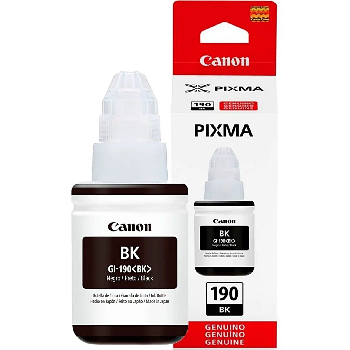 CANON - Tinta Negra Gi-190 Pixma G2100 G3100 G4100 G4110
