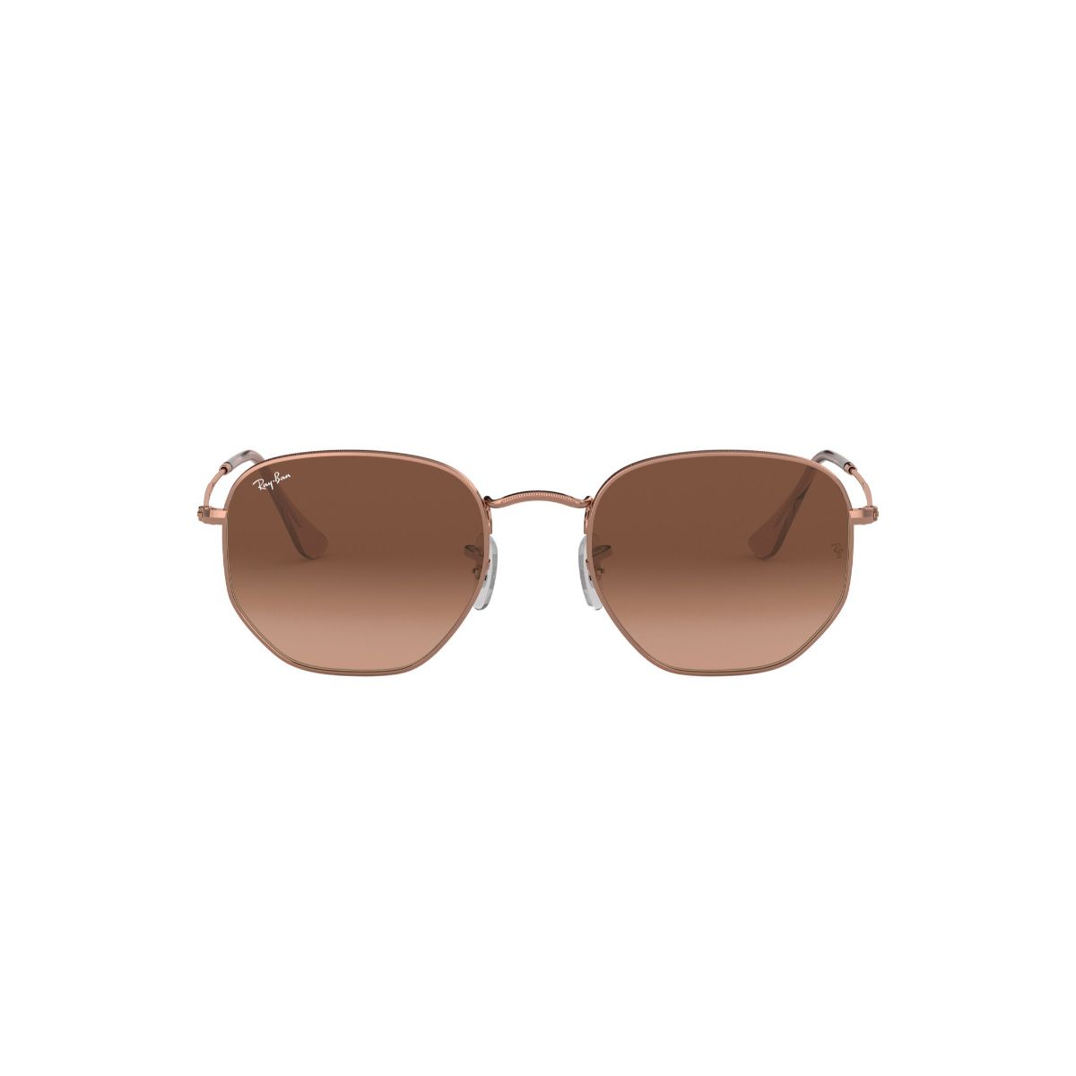 RAY BAN - Gafas de Sol Ray-Ban Hexagonal RB3548 Dorado Hombre y Mujer