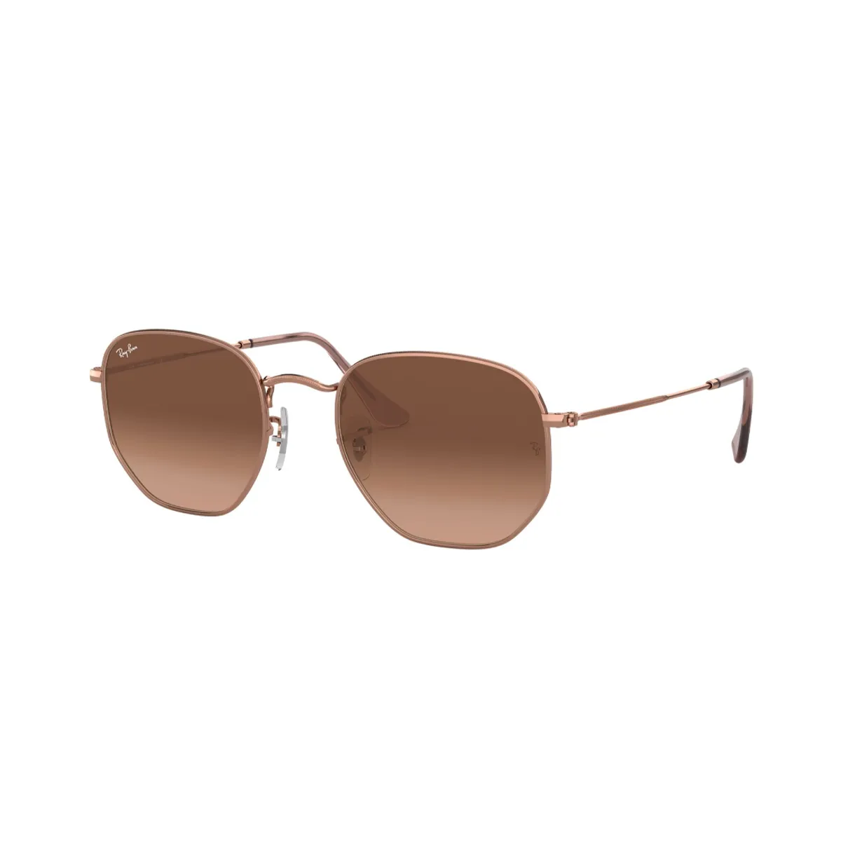 RAY BAN - Gafas de Sol Ray-Ban Hexagonal RB3548 Dorado Hombre y Mujer
