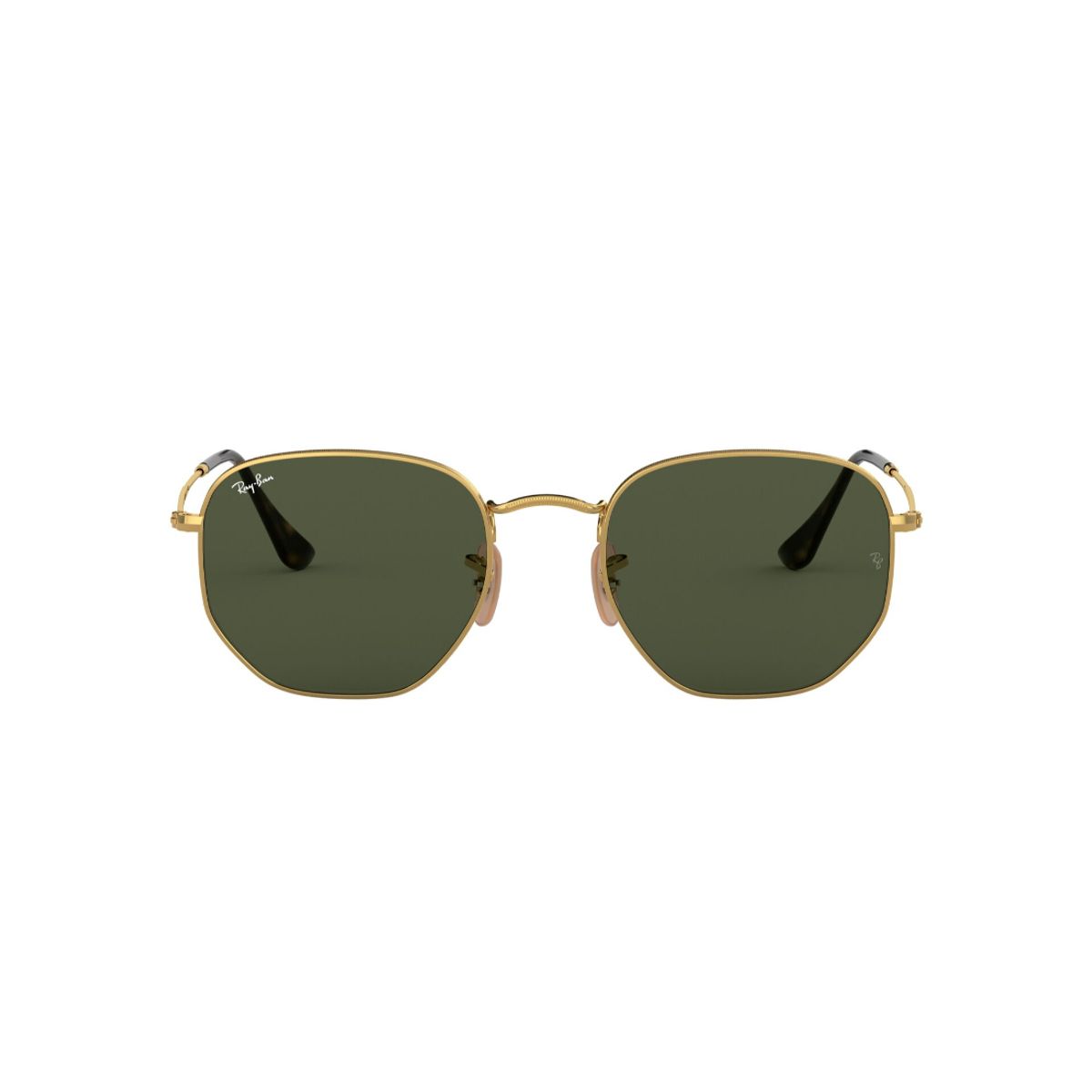 RAY BAN - Gafas de Sol Ray-Ban Hexagonal RB3548 Dorado Hombre y Mujer