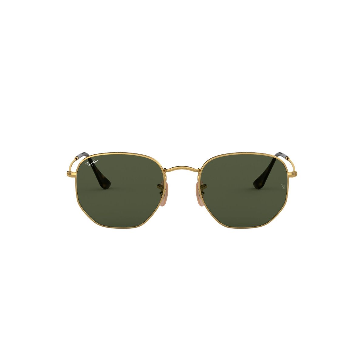 RAY BAN - Gafas de Sol Ray-Ban Hexagonal RB3548 Dorado Hombre y Mujer