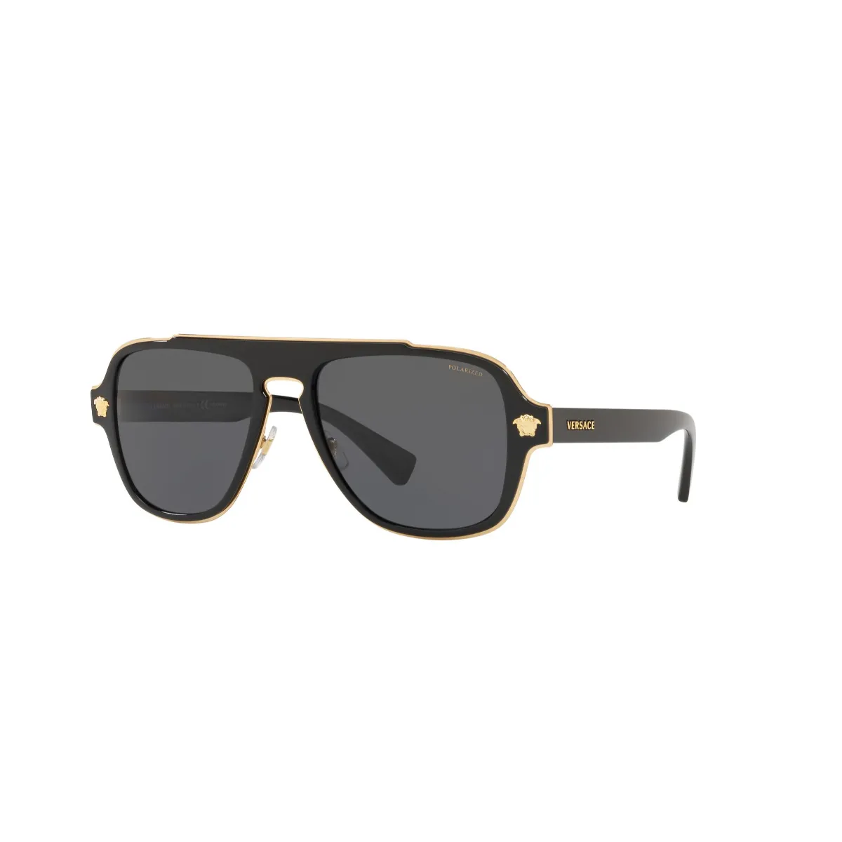 VERSACE - Gafas de Sol Versace VE2199 Negro Hombre Polarizado