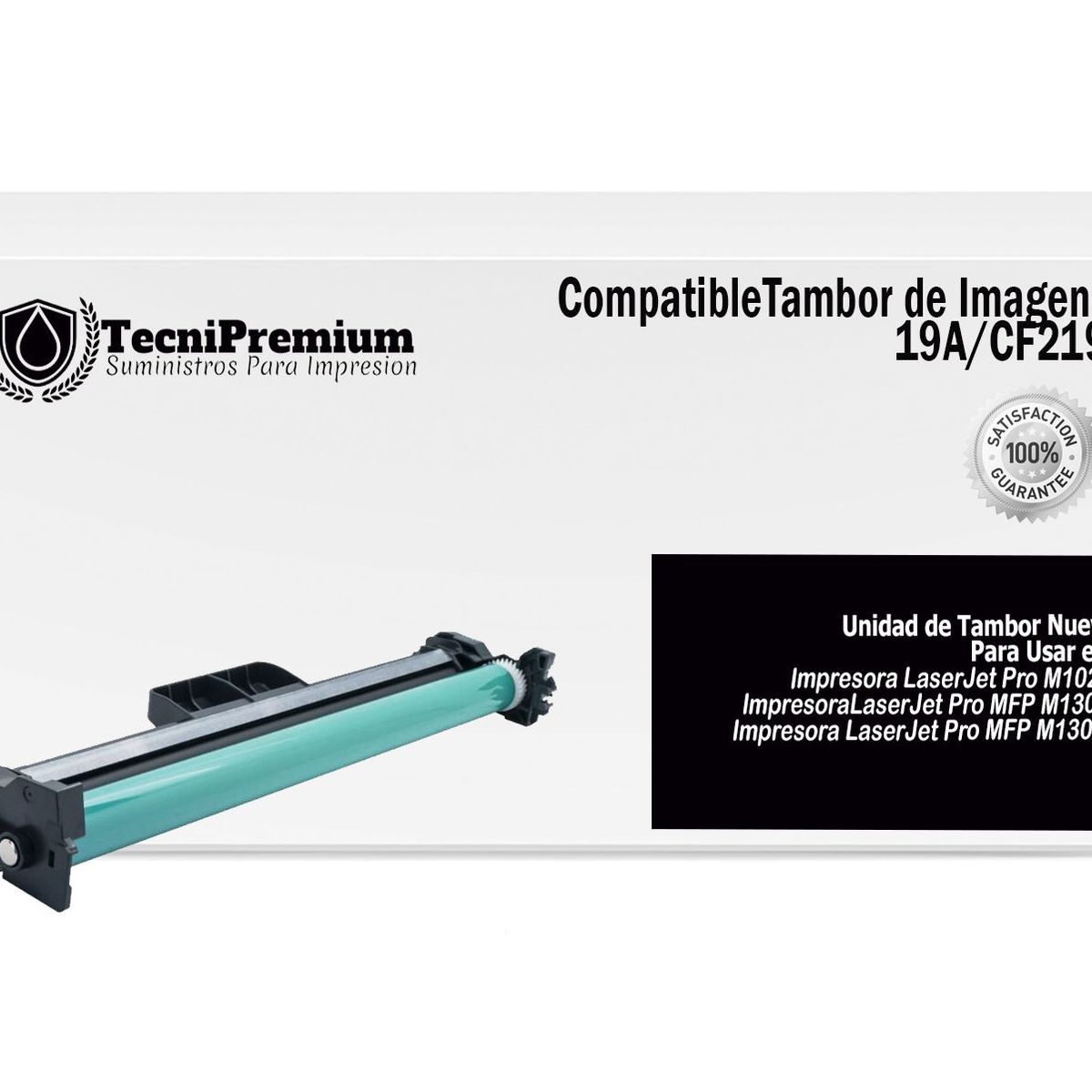 GENERICO - Unidad de imagen Compatible CF219A Negro Impre MFP M130fw M102w