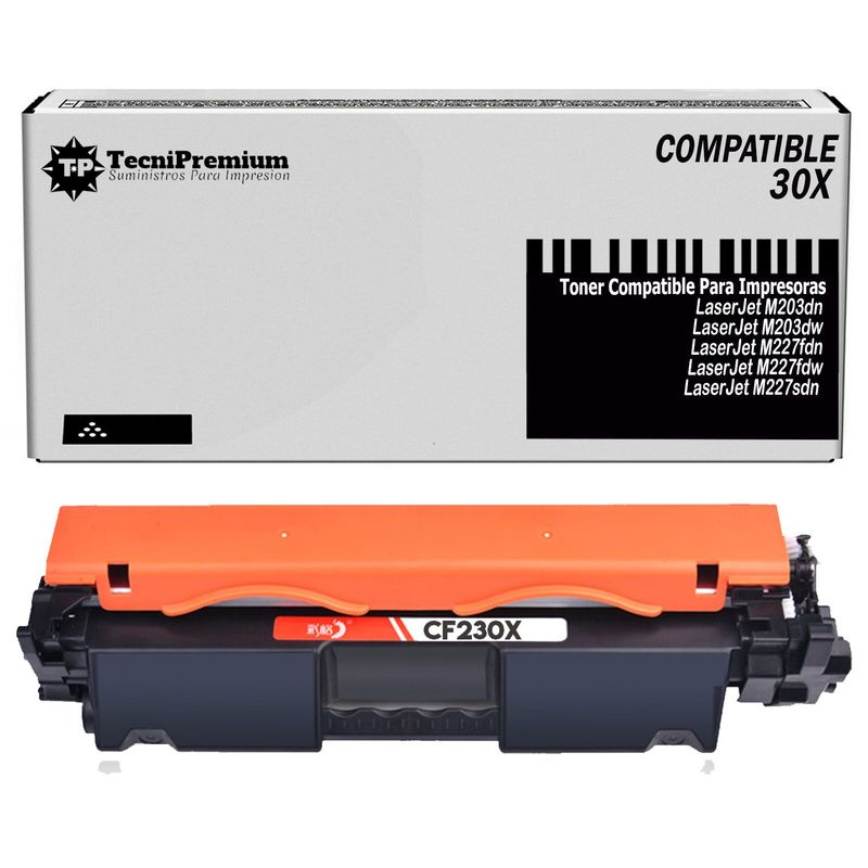 GENERICO - Toner Compatible CF230X Negro Impre LaserJet M203 M227
