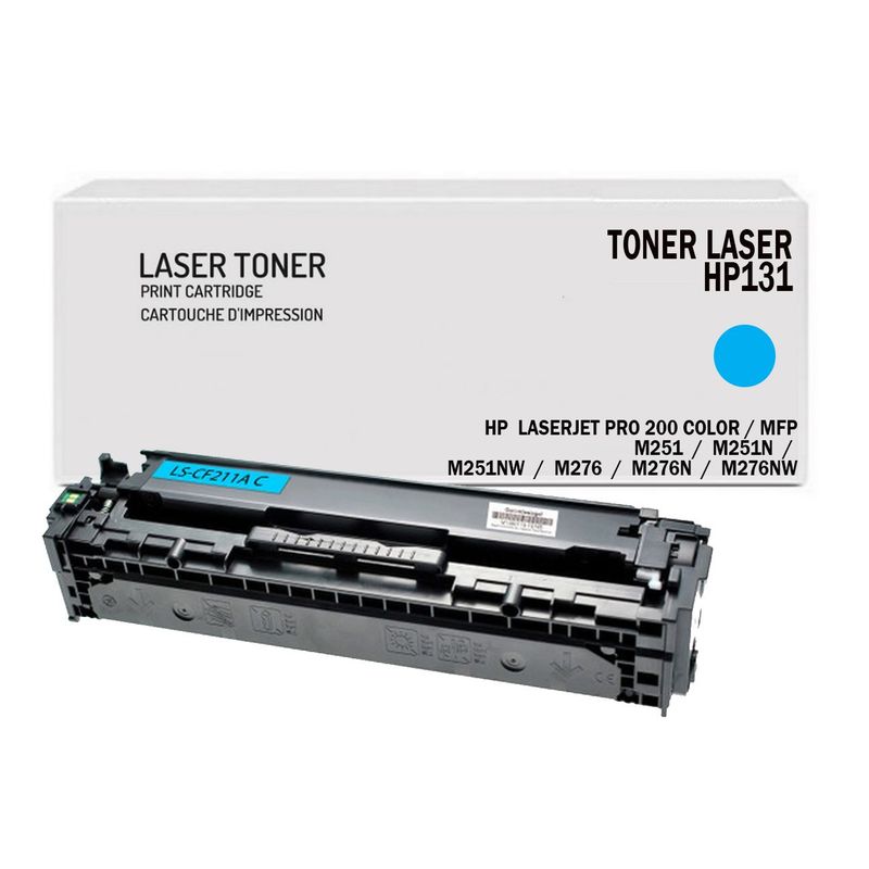 GENERICO - Toner Compatible CF211A Cyan Impre LaserJet M251 M276