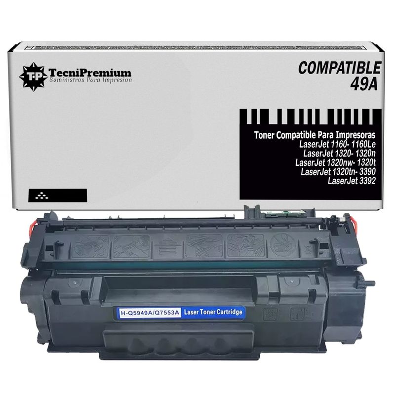 GENERICO - Toner Compatible Q5949A Negro Impre LaserJet 1160, 1320, 3390, 3392