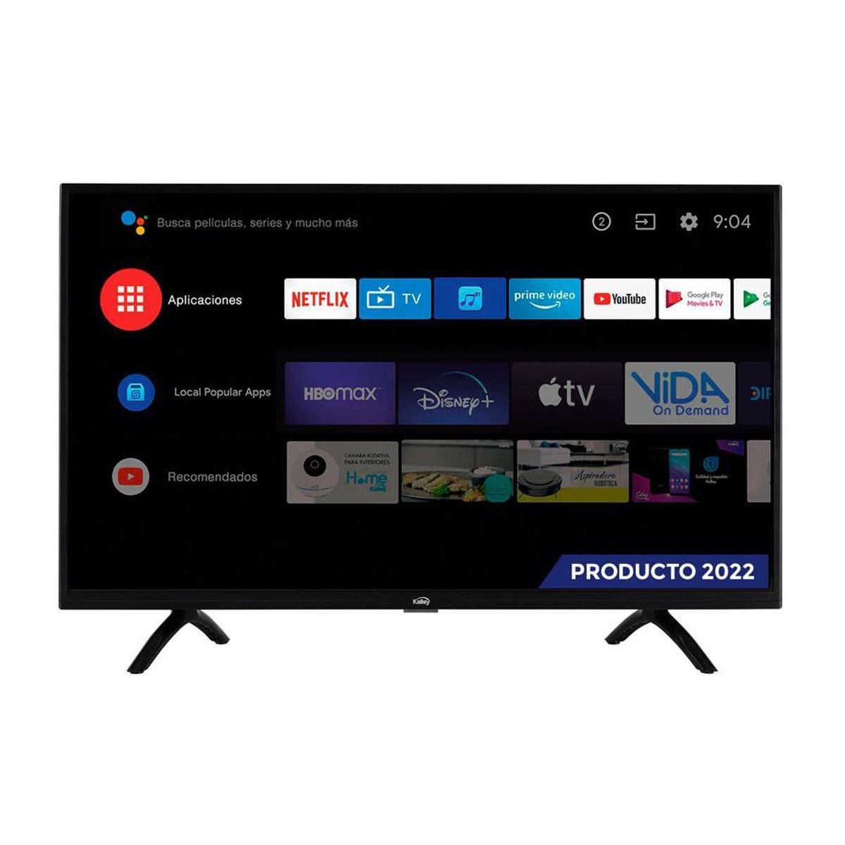 KALLEY - Televisor 40" Kalley ATV40FHDE Smart TV FHD Led Android