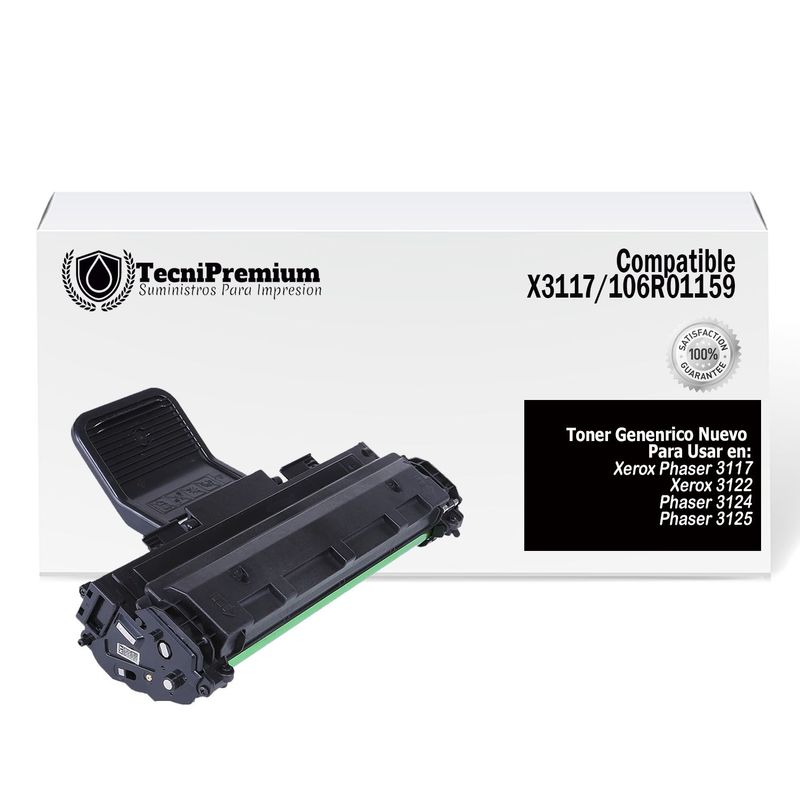 GENERICO - Toner Generico Xerox 3117 106r01159 Phaser 3124, 3125, 3117