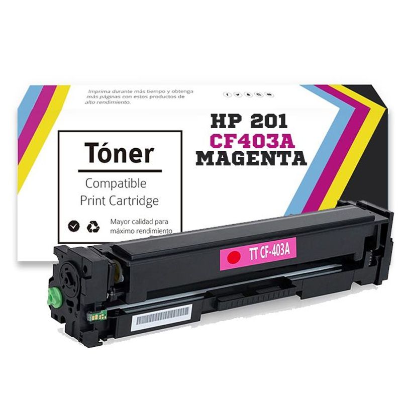 GENERICO - Toner Compatible CF403A Magenta Impre LaserJet M252dw M277dw