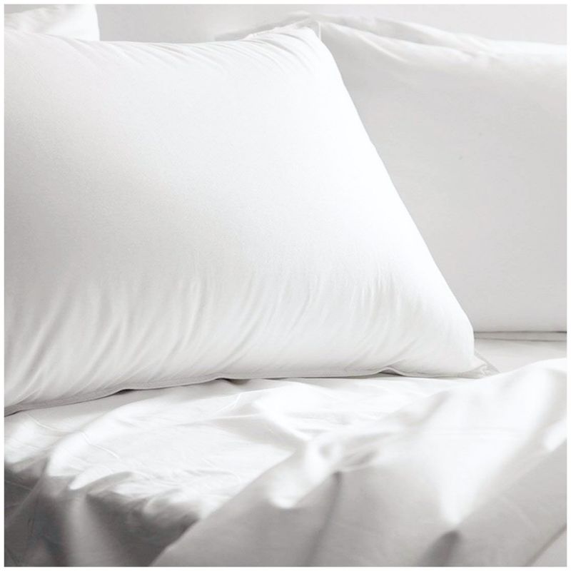 HAPPY BEAR - Almohada Basic Blanco 40 x 60cm Fibra Siliconada
