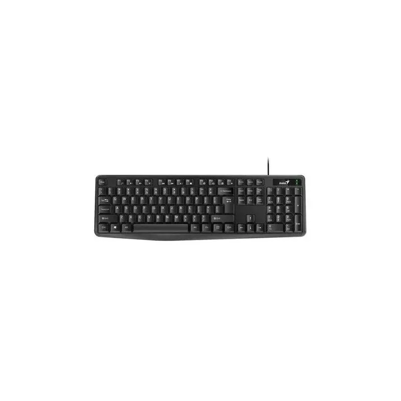 GENIUS - Teclado clásico smart genius alámbrico kb-117 negro