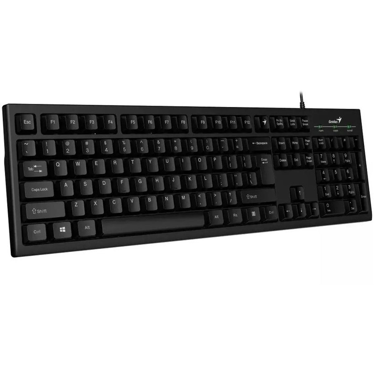 GENIUS - Teclado genius usb smart kb-100 negro con letra ñ