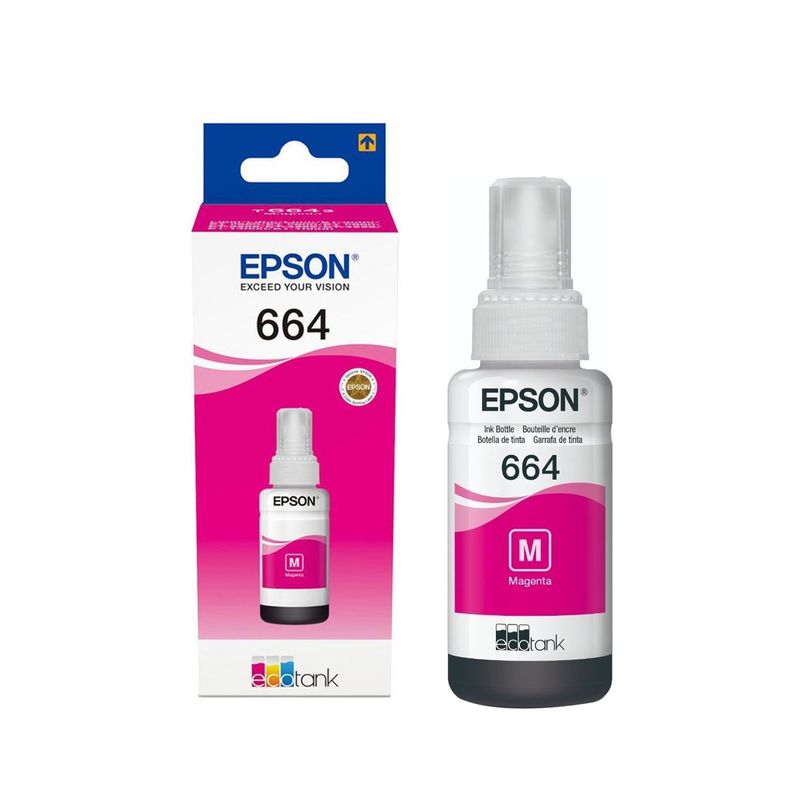 EPSON - Tinta Epson 504 Magenta Original Para L4150 L4160 L6161 L6171 L6191