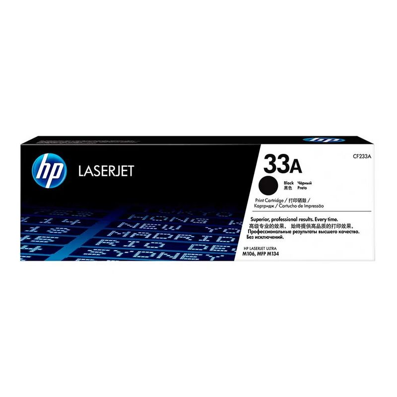 HEWLETT PACKARD - Toner Original Hp 33a  CF233A LaserJet  M106w MFP M134a  MFP M134fn
